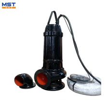 Corrosion resistant vertical submersible centrifugal sewage waste water pump